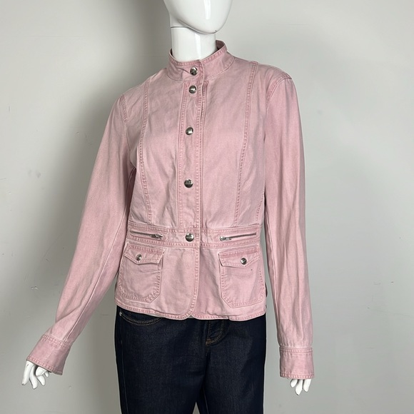 MaxMara Weekend Pink Denim Jacket - Picture 6 of 9